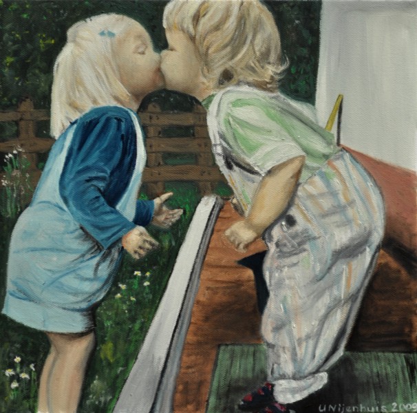Erster Kuss, Gemälde
